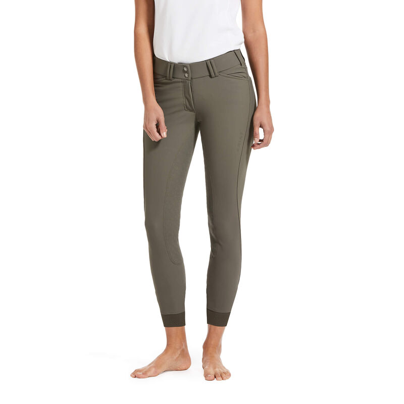Ariat Hose Damen - Tri Factor Grip Full Seat Breech DunkelBraun ( KVTIZ-7208 )